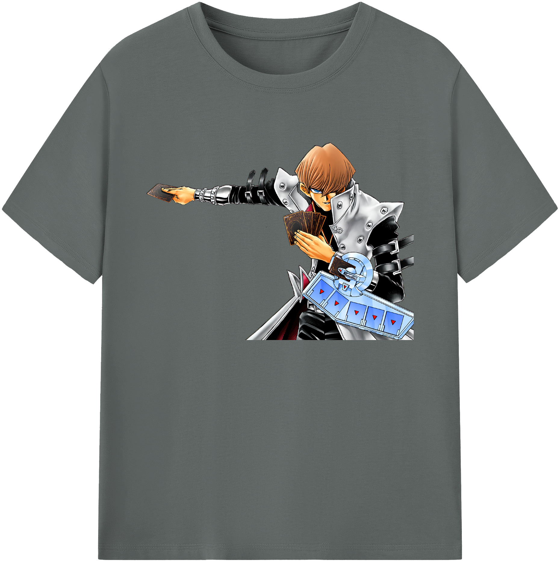 （画像用） 遊☆戯☆王 Yu-Gi-Oh! 綿100％ メンズ半袖Tシャツ｜肌触りやわらか＆通気性